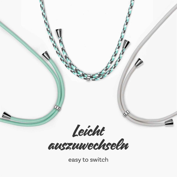 ONEFLOW Twist Case Xiaomi Mi Note 10 Pro Handykette – Stoff Kordel – Weiteres Produktbild 9