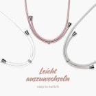 ONEFLOW Twist Case Redmi Note 10 Handykette – Stoff Kordel – Weiteres Produktbild 9