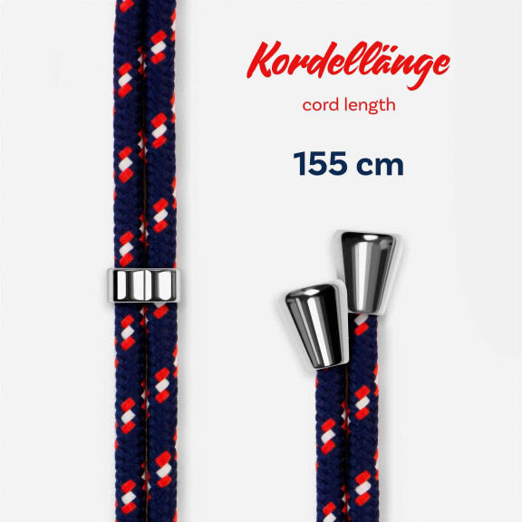 ONEFLOW Twist Case Redmi Note 10S Handykette – Stoff Kordel – Weiteres Produktbild 6