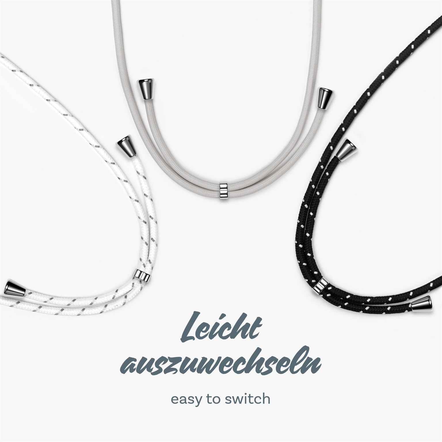 ONEFLOW Twist Case Redmi Note 10S Handykette – Stoff Kordel – Weiteres Produktbild 9 ONEFLOW Twist Case Redmi Note 10S Handykette – Stoff Kordel – Weiteres Produktbild 9