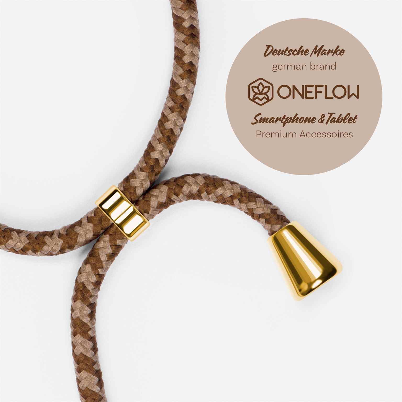 ONEFLOW Twist Case Redmi Note 12 Pro 5G Handykette – Stoff Kordel – Weiteres Produktbild 3