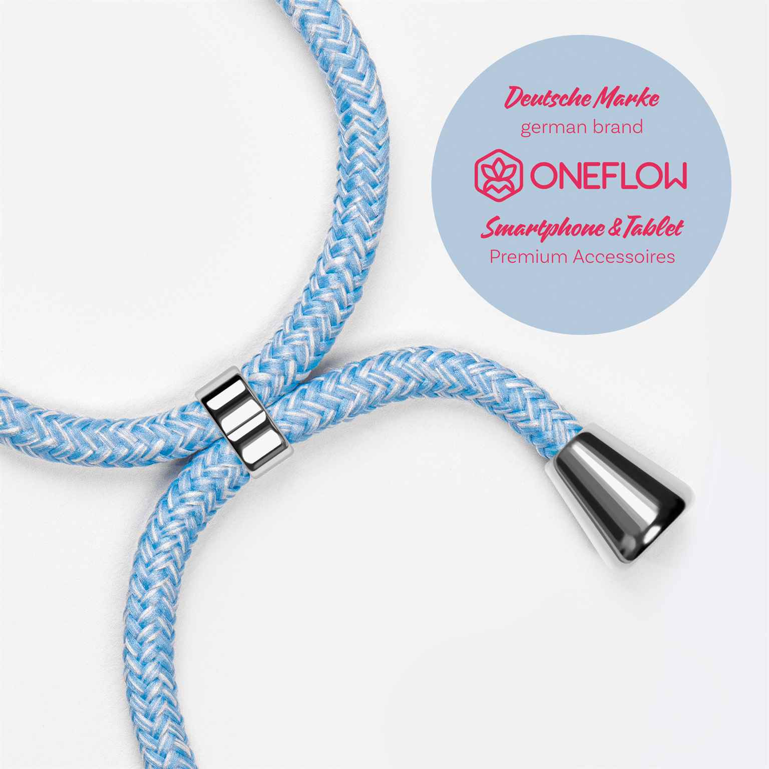 ONEFLOW Twist Case Redmi Note 12 Pro 5G Handykette – Stoff Kordel – Weiteres Produktbild 3