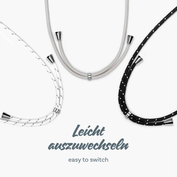 ONEFLOW Twist Case Redmi Note 12 Pro+ 5G Handykette – Stoff Kordel – Weiteres Produktbild 9