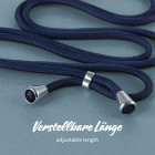 ONEFLOW Twist Case Redmi Note 8T Handykette – Stoff Kordel – Weiteres Produktbild 5