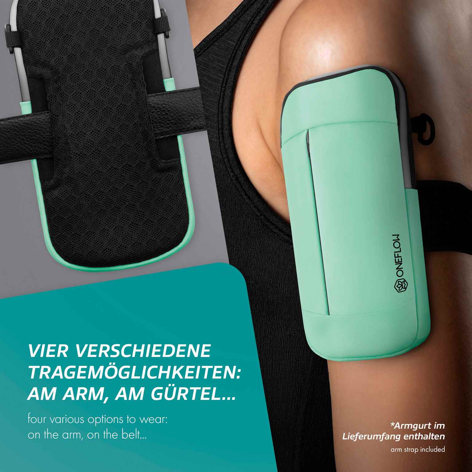 ONEFLOW Urban Sling iPhone 14 Plus Handytasche sportlich – Weiteres Produktbild 1