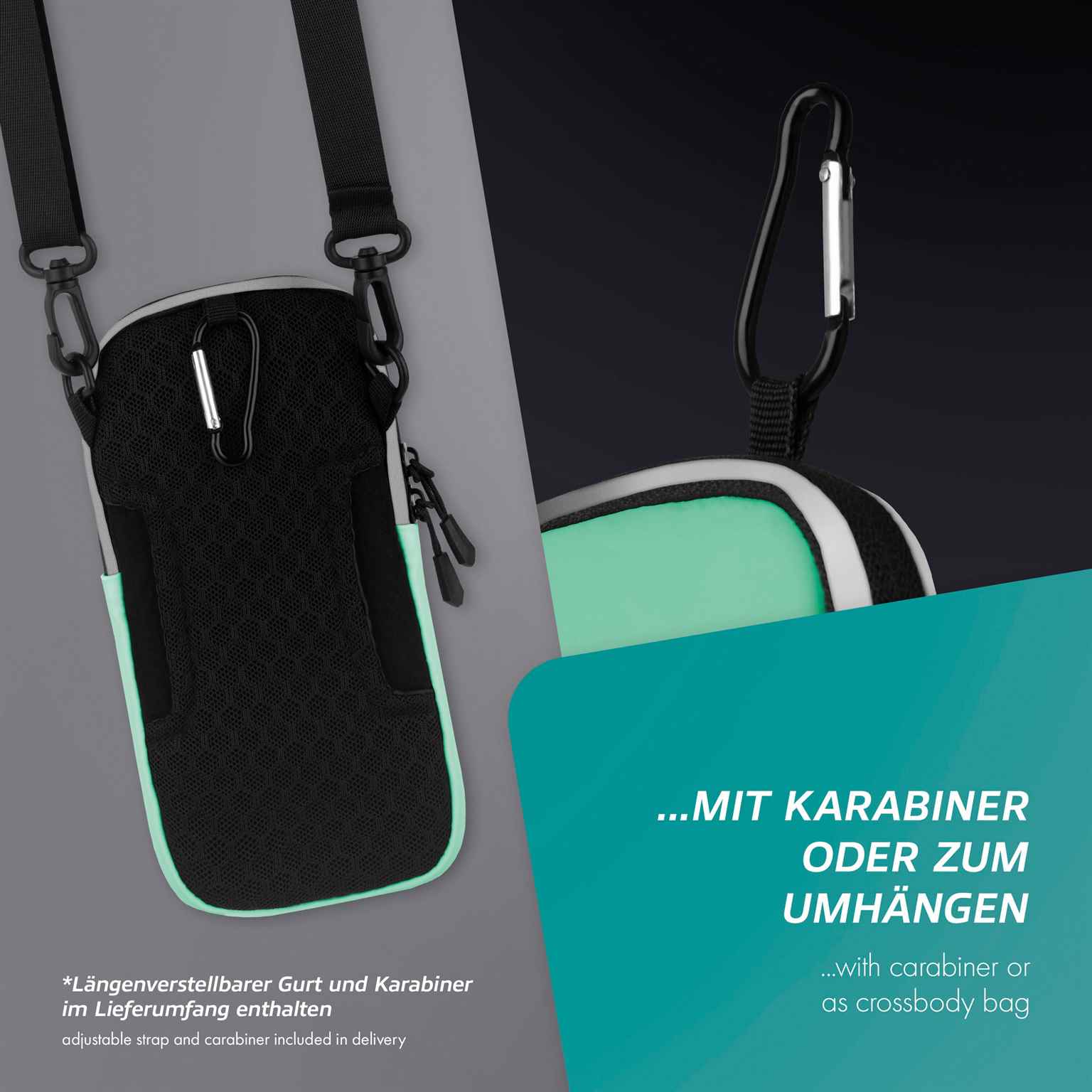 ONEFLOW Urban Sling iPhone 14 Plus Handytasche sportlich – Weiteres Produktbild 2