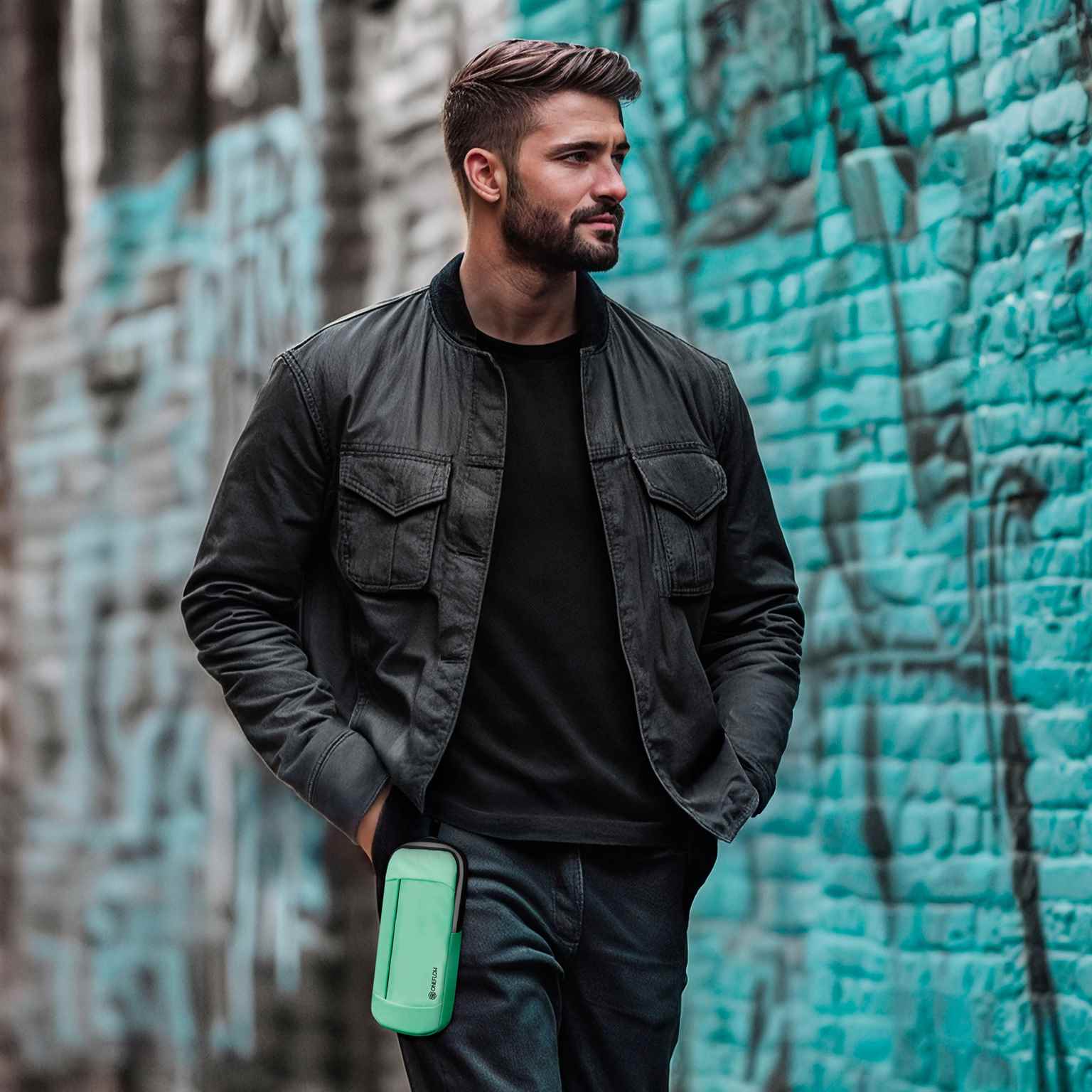 ONEFLOW Urban Sling iPhone 14 Plus Handytasche sportlich – Weiteres Produktbild 7