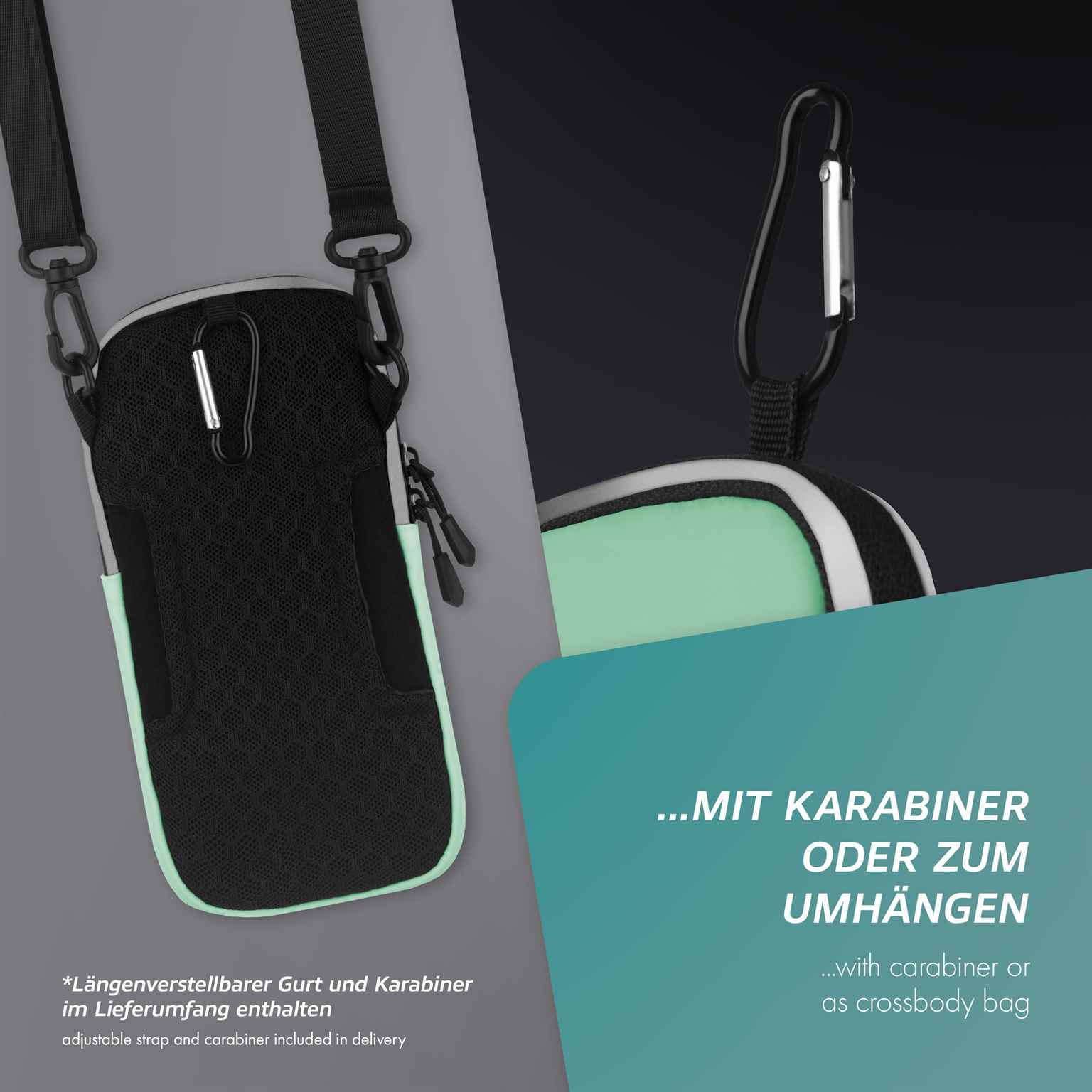 ONEFLOW Urban Sling iPhone SE (2020) Handytasche sportlich – Weiteres Produktbild 3