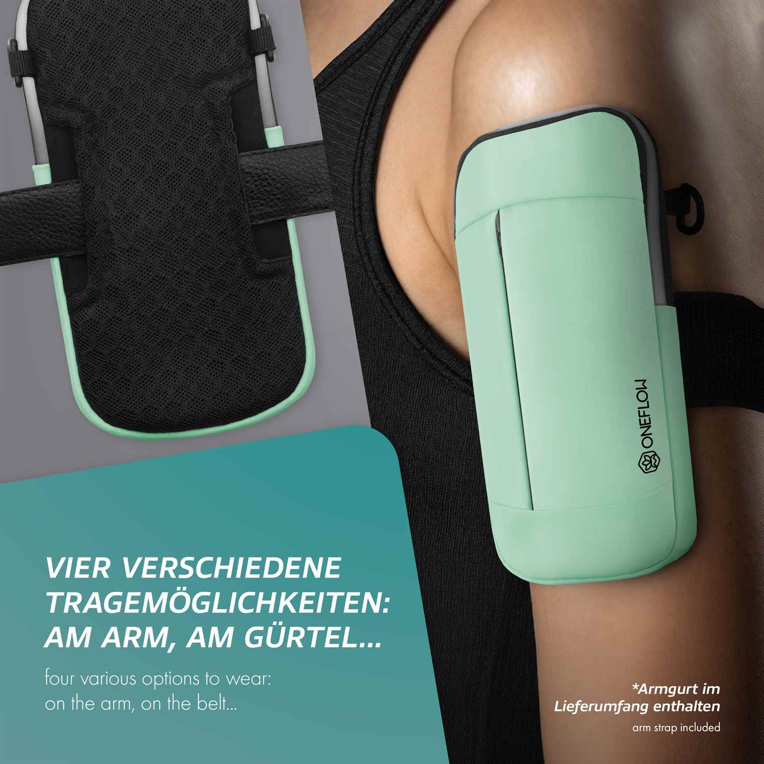 ONEFLOW Urban Sling iPhone SE (2022) Handytasche sportlich – Weiteres Produktbild 2