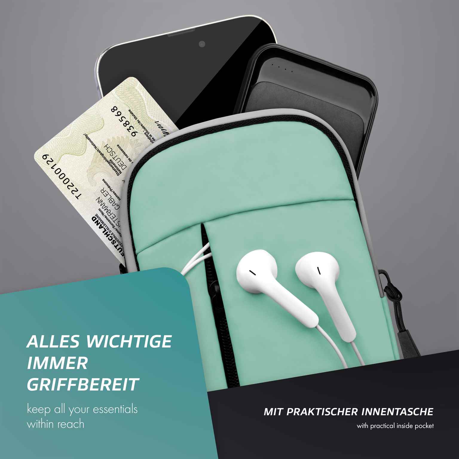 ONEFLOW Urban Sling iPhone SE (2022) Handytasche sportlich – Weiteres Produktbild 5