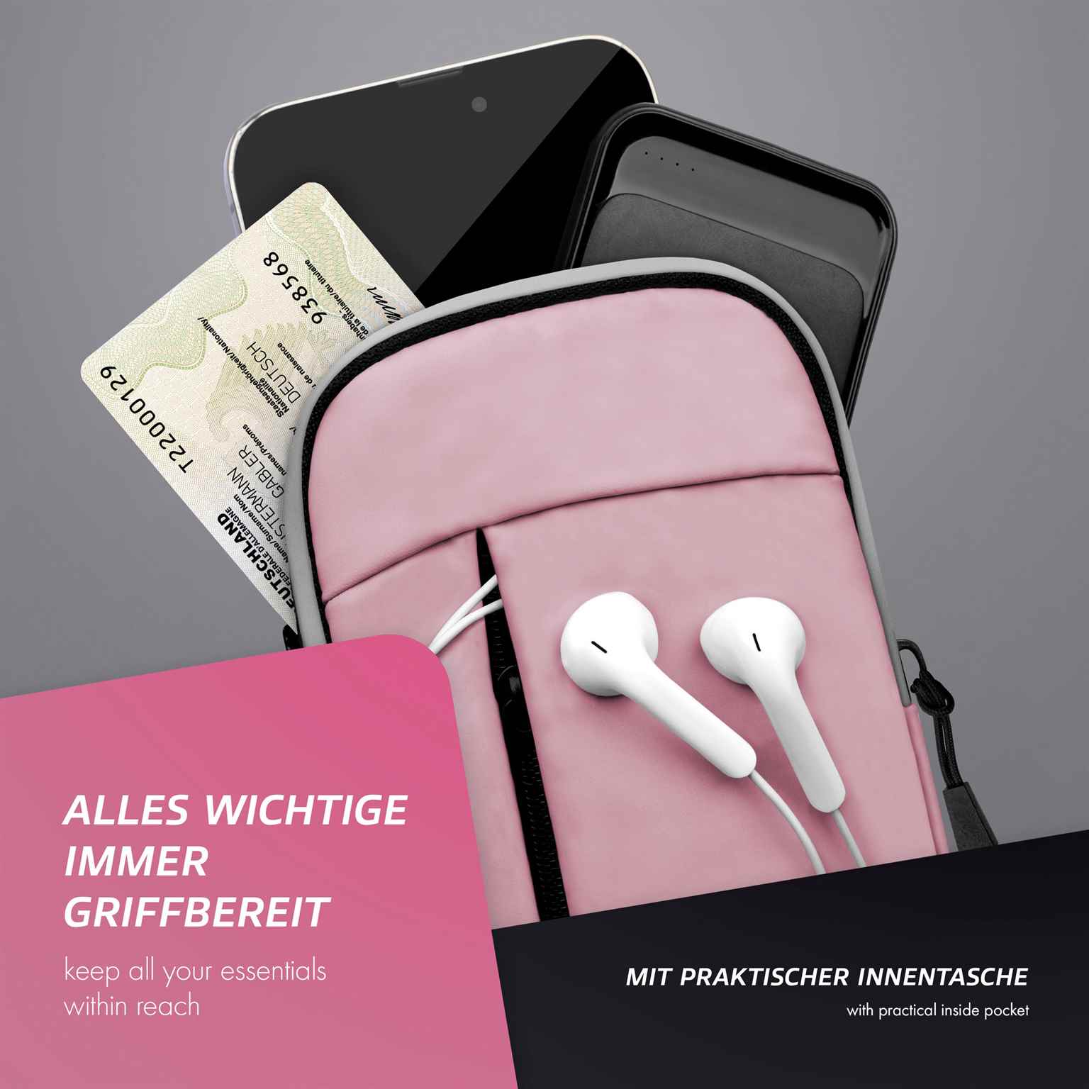 ONEFLOW Urban Sling HMD Skyline Handytasche sportlich – Weiteres Produktbild 5
