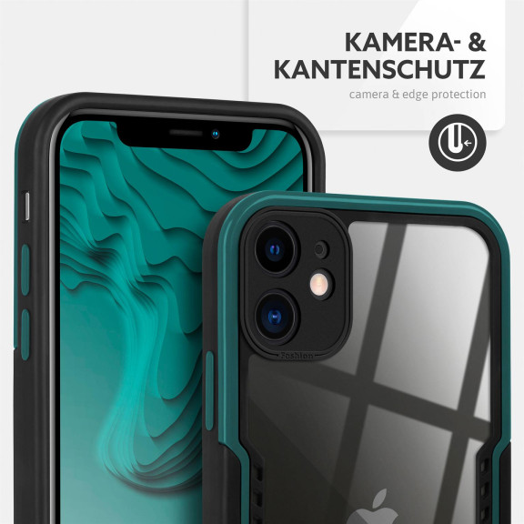 ONEFLOW Vanguard Case iPhone 11 Bumper durchsichtig – Weiteres Produktbild 2 ONEFLOW Vanguard Case iPhone 11 Bumper durchsichtig – Weiteres Produktbild 2