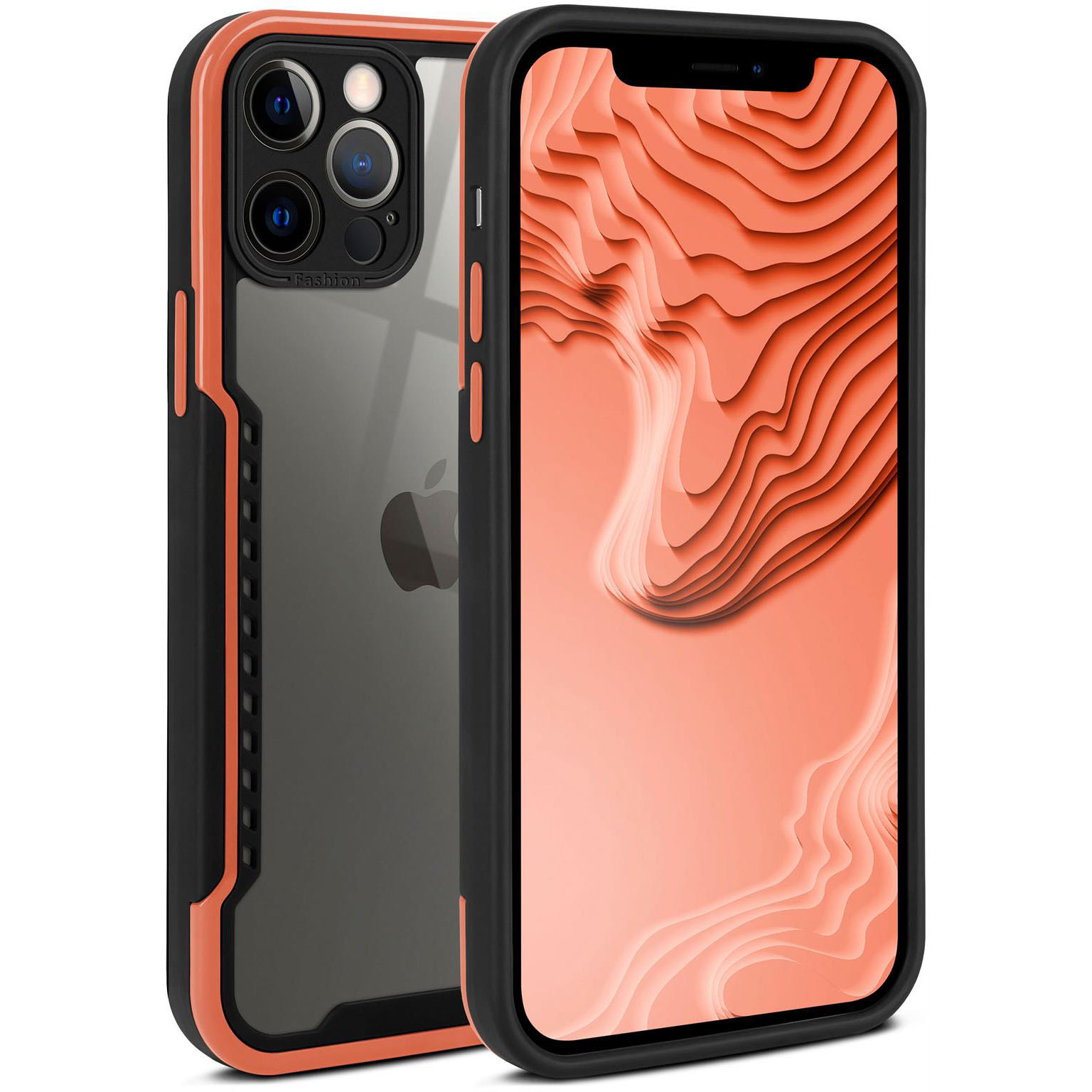 ONEFLOW Vanguard Case iPhone 12 Pro Bumper durchsichtig – Weiteres Produktbild 1