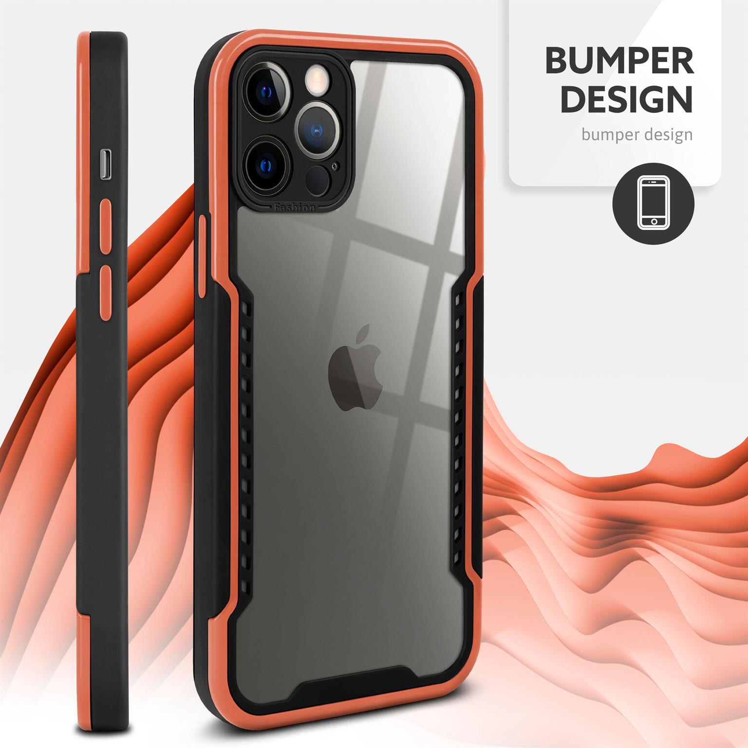 ONEFLOW Vanguard Case iPhone 12 Pro Bumper durchsichtig – Weiteres Produktbild 3