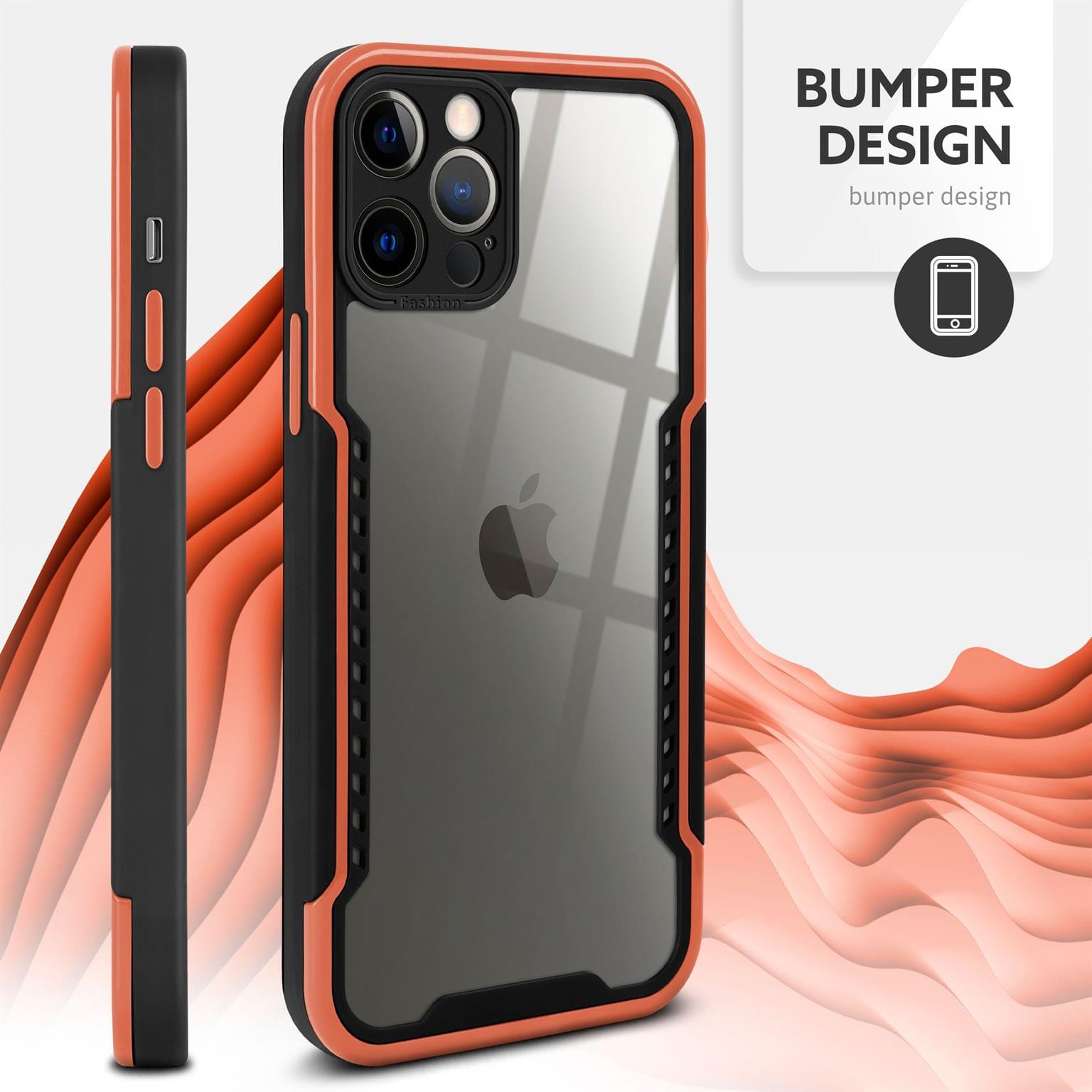 ONEFLOW Vanguard Case iPhone 12 Pro Bumper durchsichtig – Weiteres Produktbild 3 ONEFLOW Vanguard Case iPhone 12 Pro Bumper durchsichtig – Weiteres Produktbild 3