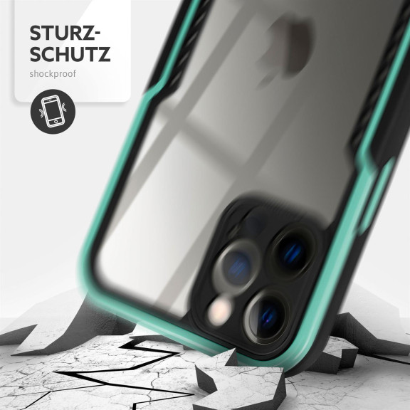 ONEFLOW Vanguard Case iPhone 12 Pro Bumper durchsichtig – Weiteres Produktbild 4