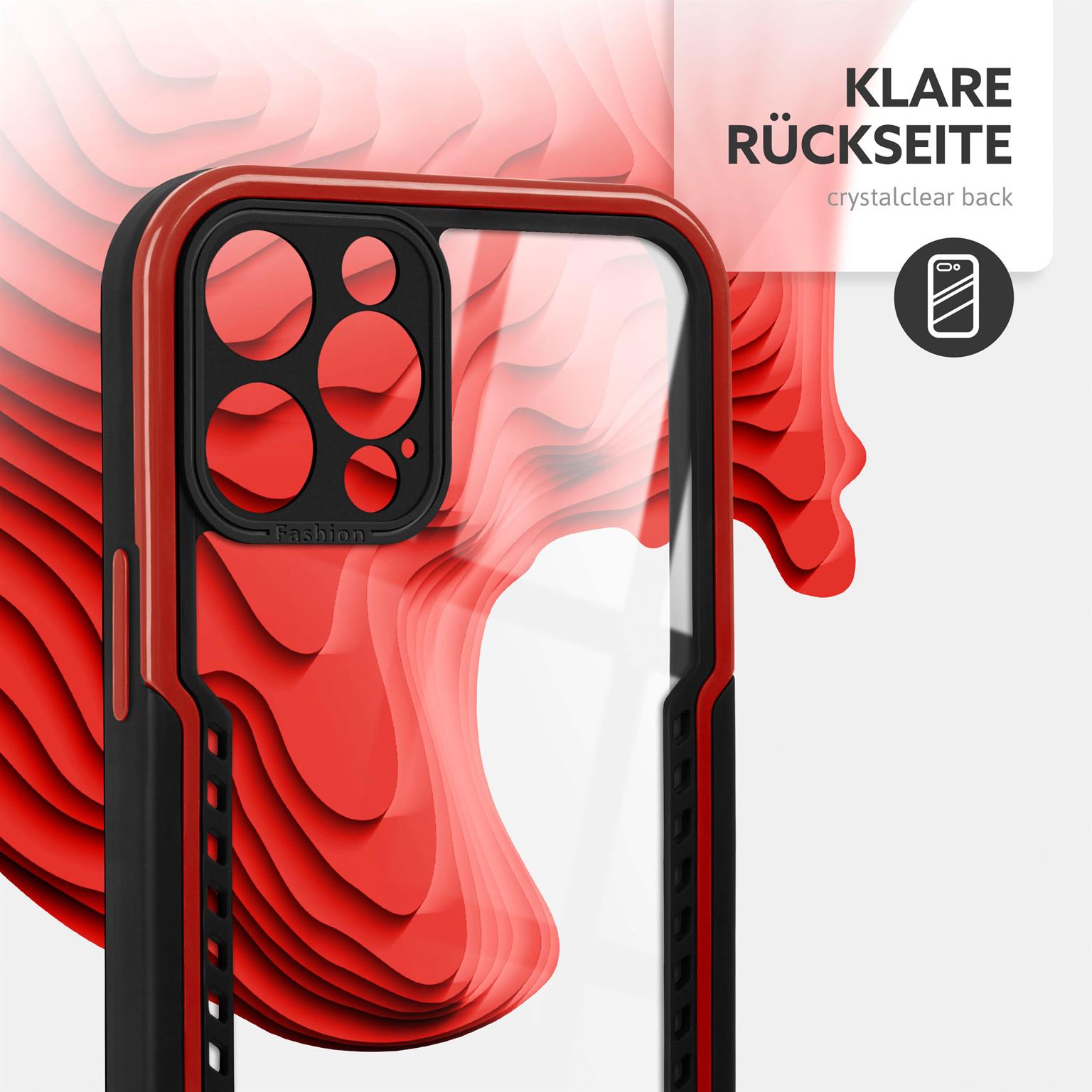 ONEFLOW Vanguard Case iPhone 12 Pro Bumper durchsichtig – Weiteres Produktbild 5