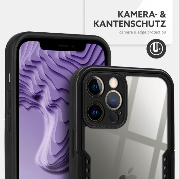ONEFLOW Vanguard Case iPhone 12 Pro Bumper durchsichtig – Weiteres Produktbild 2 ONEFLOW Vanguard Case iPhone 12 Pro Bumper durchsichtig – Weiteres Produktbild 2