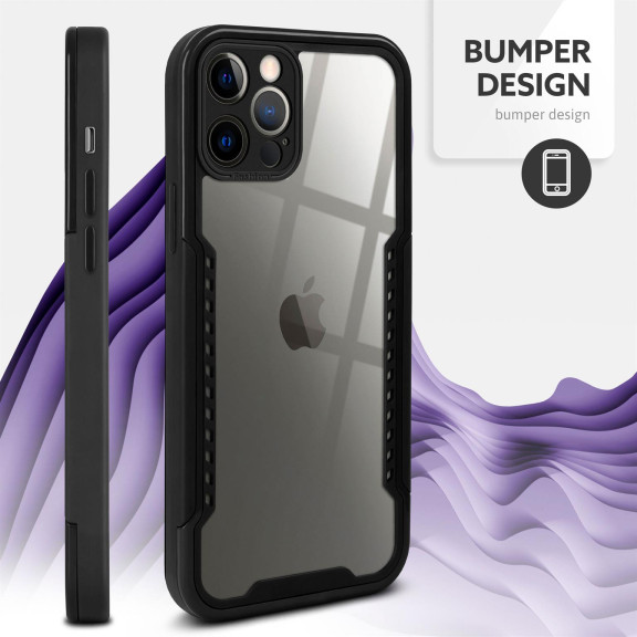 ONEFLOW Vanguard Case iPhone 12 Pro Bumper durchsichtig – Weiteres Produktbild 3