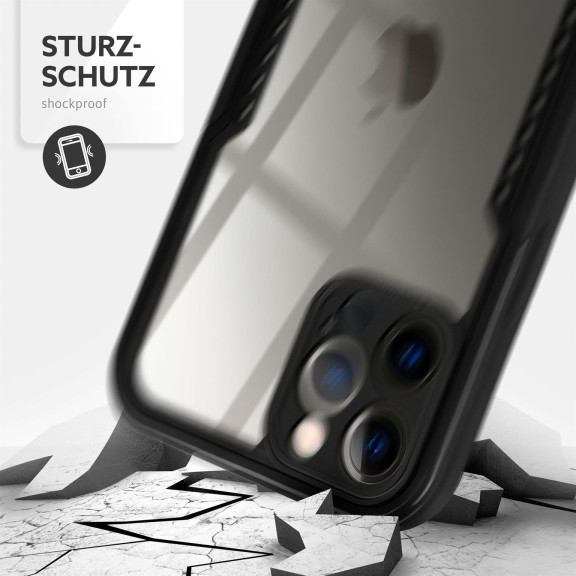 ONEFLOW Vanguard Case iPhone 12 Pro Bumper durchsichtig – Weiteres Produktbild 4