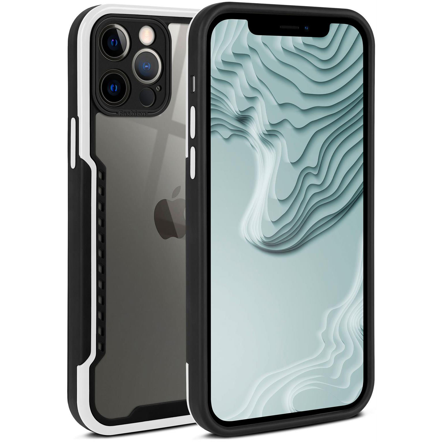 ONEFLOW Vanguard Case iPhone 12 Pro Bumper durchsichtig – Weiteres Produktbild 1