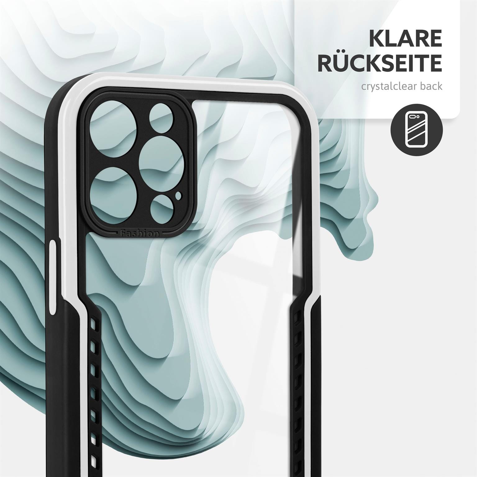 ONEFLOW Vanguard Case iPhone 12 Pro Bumper durchsichtig – Weiteres Produktbild 5 ONEFLOW Vanguard Case iPhone 12 Pro Bumper durchsichtig – Weiteres Produktbild 5