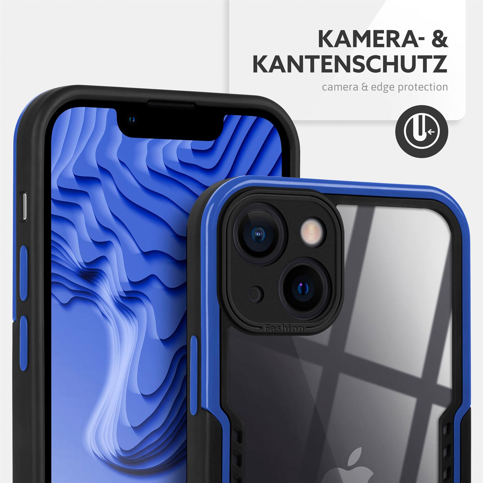 ONEFLOW Vanguard Case iPhone 13 mini Bumper durchsichtig – Weiteres Produktbild 1