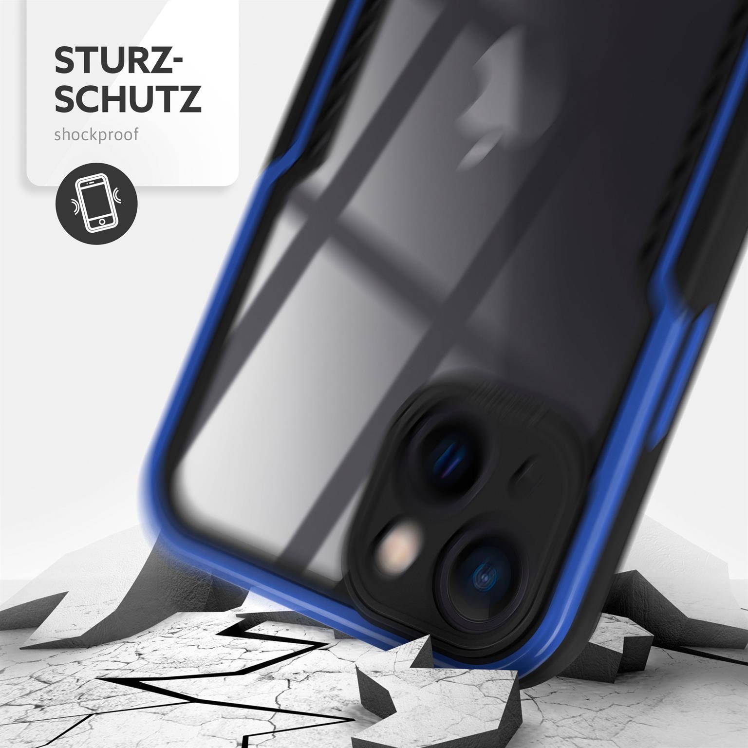 ONEFLOW Vanguard Case iPhone 13 mini Bumper durchsichtig – Weiteres Produktbild 3