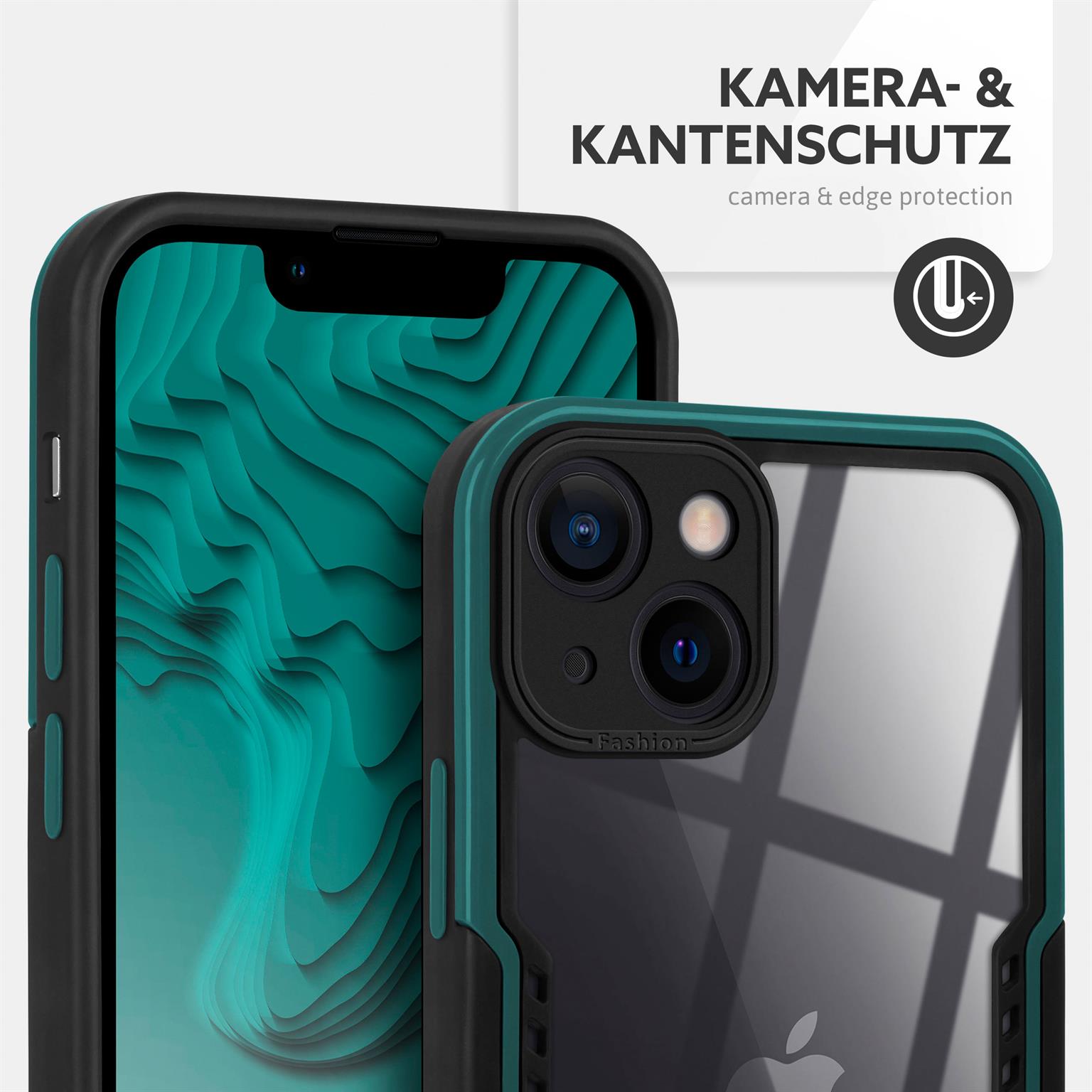 ONEFLOW Vanguard Case iPhone 13 mini Bumper durchsichtig – Weiteres Produktbild 1