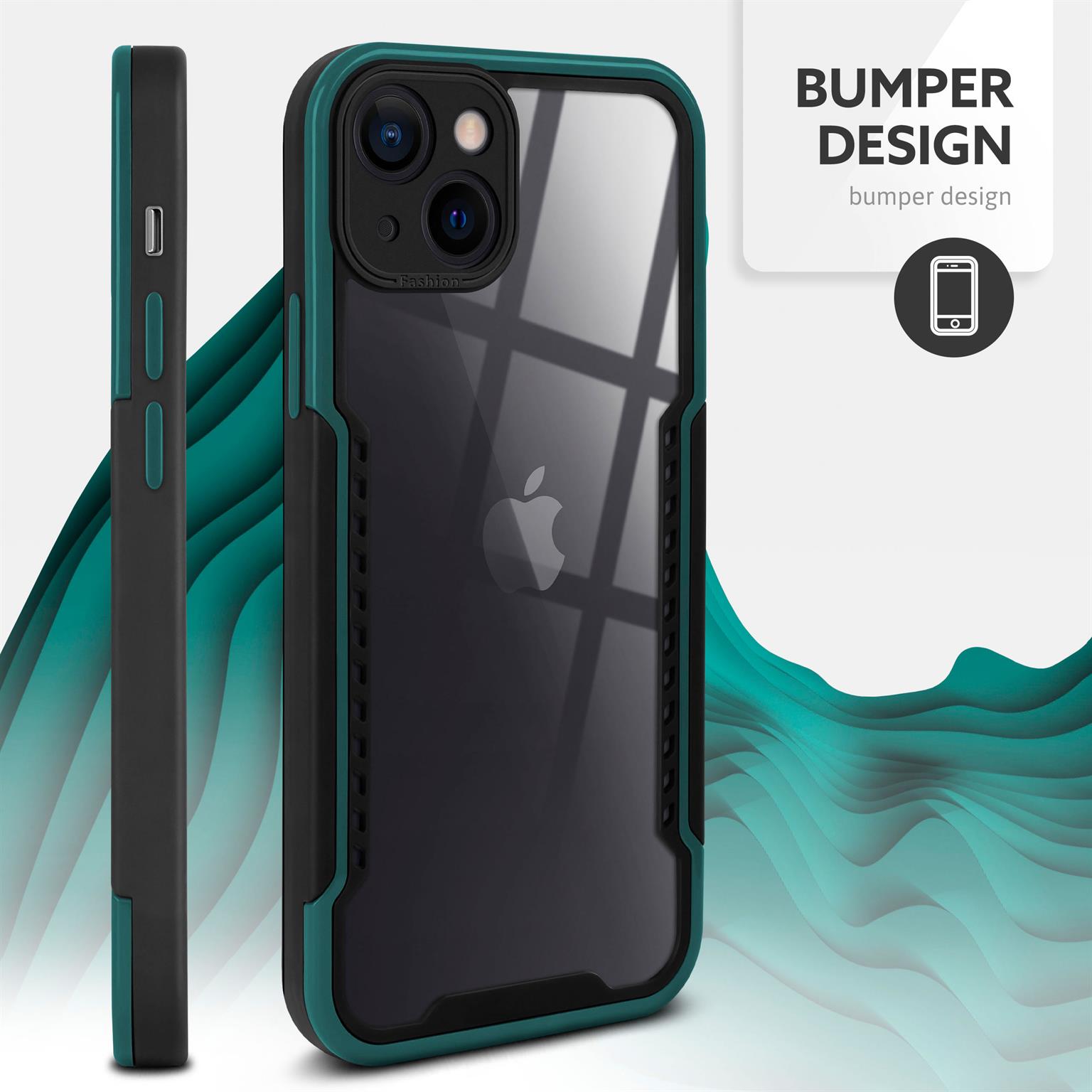 ONEFLOW Vanguard Case iPhone 13 mini Bumper durchsichtig – Weiteres Produktbild 2