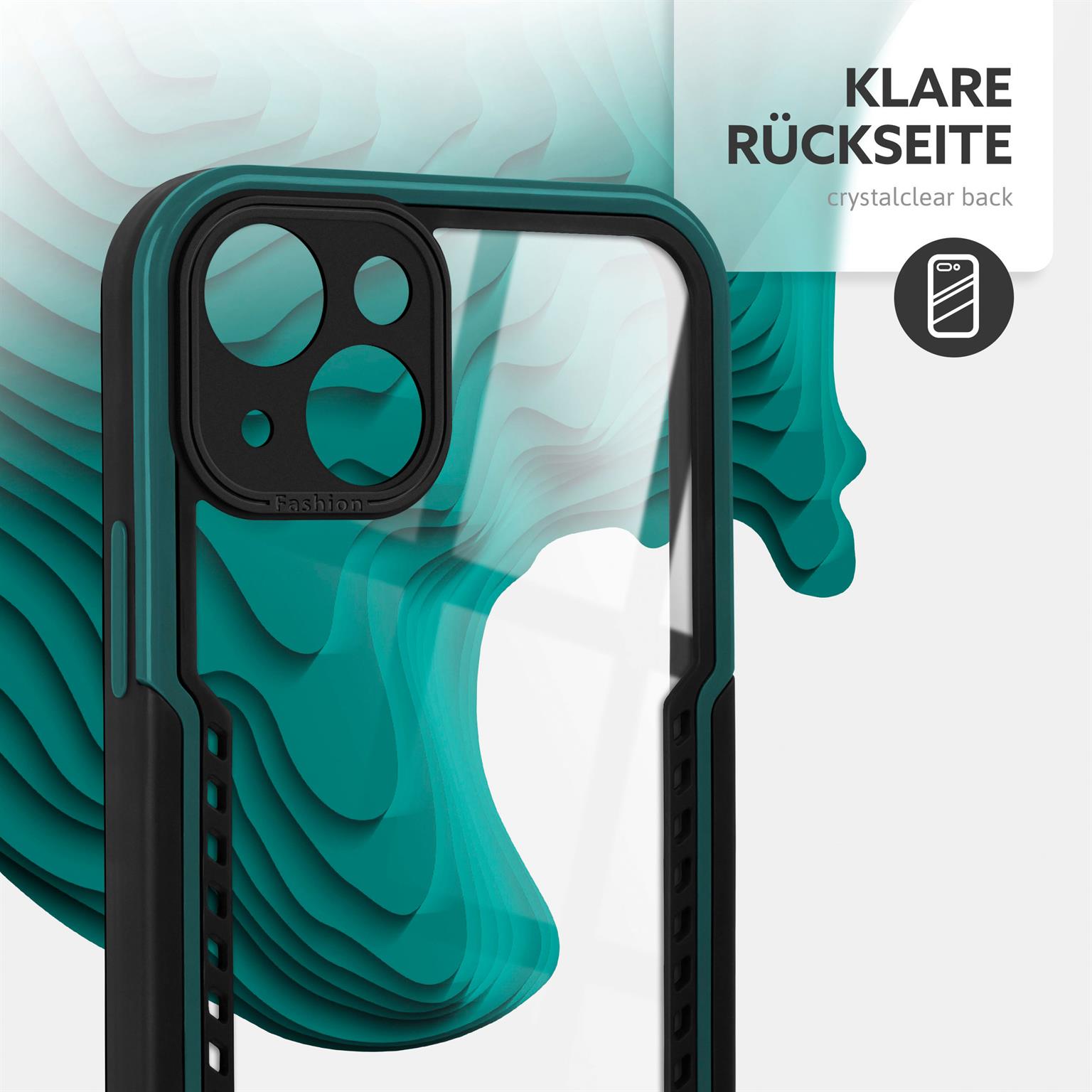 ONEFLOW Vanguard Case iPhone 13 mini Bumper durchsichtig – Weiteres Produktbild 4