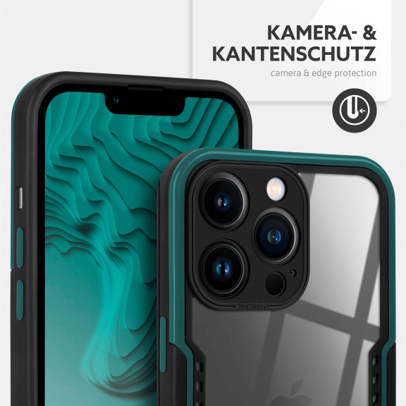 ONEFLOW Vanguard Case iPhone 13 Pro Max Bumper durchsichtig – Weiteres Produktbild 2 ONEFLOW Vanguard Case iPhone 13 Pro Max Bumper durchsichtig – Weiteres Produktbild 2