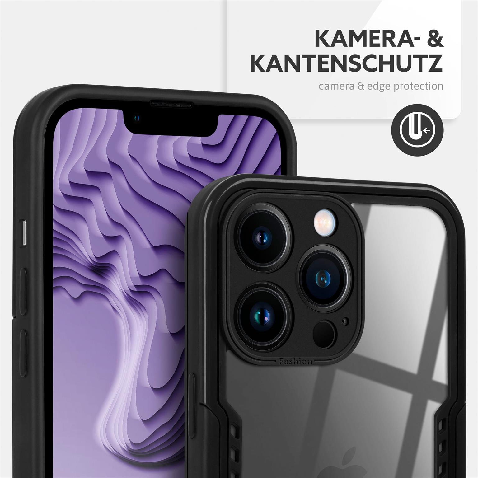 ONEFLOW Vanguard Case iPhone 13 Pro Max Bumper durchsichtig – Weiteres Produktbild 2
