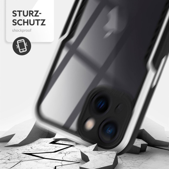 ONEFLOW Vanguard Case iPhone 13 Bumper durchsichtig – Weiteres Produktbild 4 ONEFLOW Vanguard Case iPhone 13 Bumper durchsichtig – Weiteres Produktbild 4