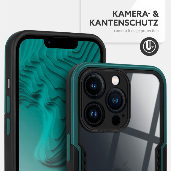 ONEFLOW Vanguard Case iPhone 13 Pro Bumper durchsichtig – Weiteres Produktbild 2 ONEFLOW Vanguard Case iPhone 13 Pro Bumper durchsichtig – Weiteres Produktbild 2