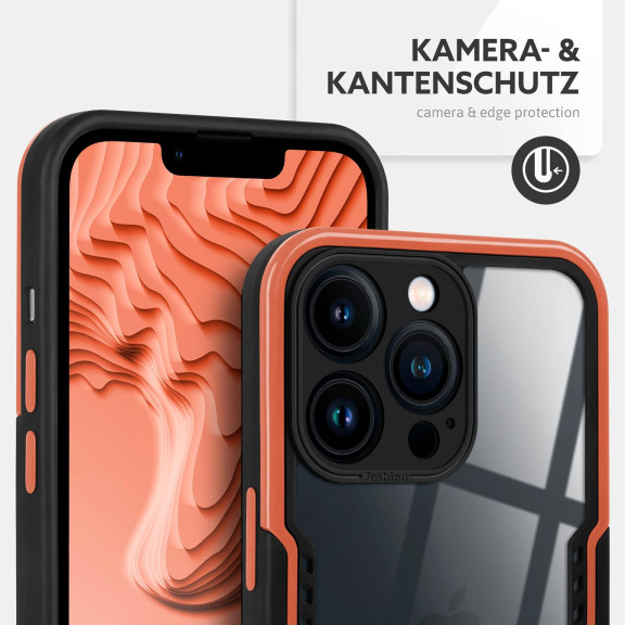 ONEFLOW Vanguard Case iPhone 13 Pro Bumper durchsichtig – Weiteres Produktbild 2