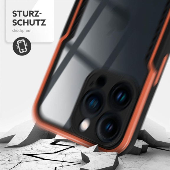 ONEFLOW Vanguard Case iPhone 13 Pro Bumper durchsichtig – Weiteres Produktbild 4