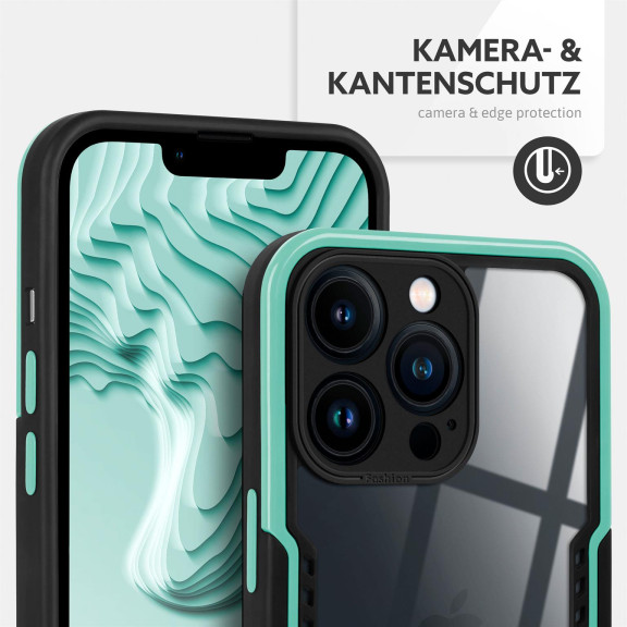 ONEFLOW Vanguard Case iPhone 13 Pro Bumper durchsichtig – Weiteres Produktbild 2