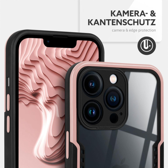 ONEFLOW Vanguard Case iPhone 13 Pro Bumper durchsichtig – Weiteres Produktbild 2