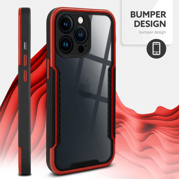 ONEFLOW Vanguard Case iPhone 13 Pro Bumper durchsichtig – Weiteres Produktbild 3