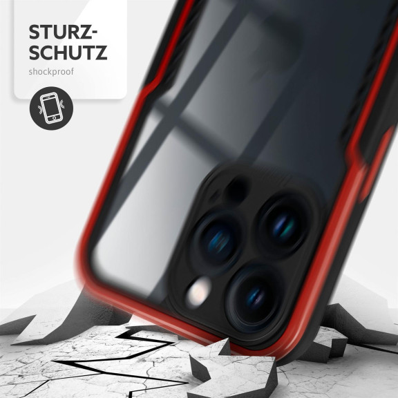 ONEFLOW Vanguard Case iPhone 13 Pro Bumper durchsichtig – Weiteres Produktbild 4