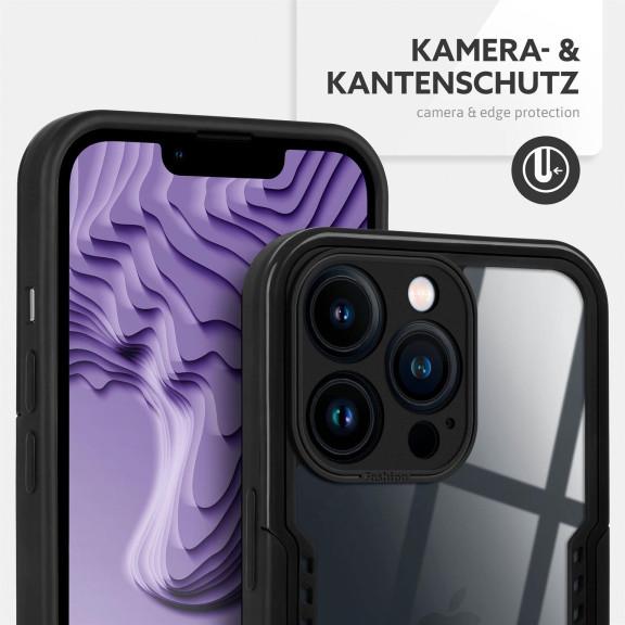 ONEFLOW Vanguard Case iPhone 13 Pro Bumper durchsichtig – Weiteres Produktbild 2