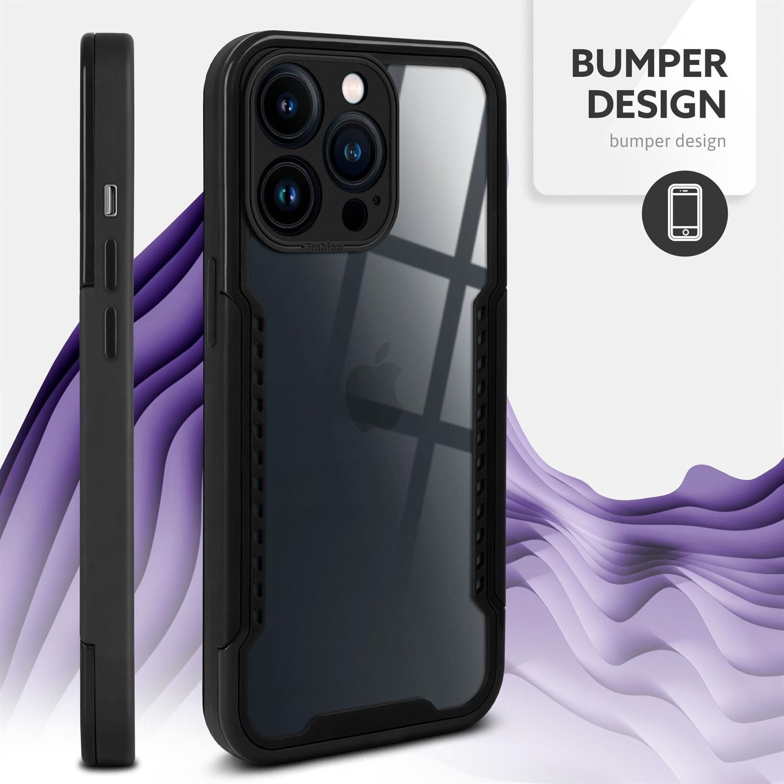 ONEFLOW Vanguard Case iPhone 13 Pro Bumper durchsichtig – Weiteres Produktbild 3 ONEFLOW Vanguard Case iPhone 13 Pro Bumper durchsichtig – Weiteres Produktbild 3