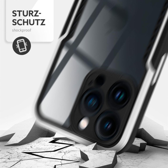 ONEFLOW Vanguard Case iPhone 13 Pro Bumper durchsichtig – Weiteres Produktbild 4 ONEFLOW Vanguard Case iPhone 13 Pro Bumper durchsichtig – Weiteres Produktbild 4