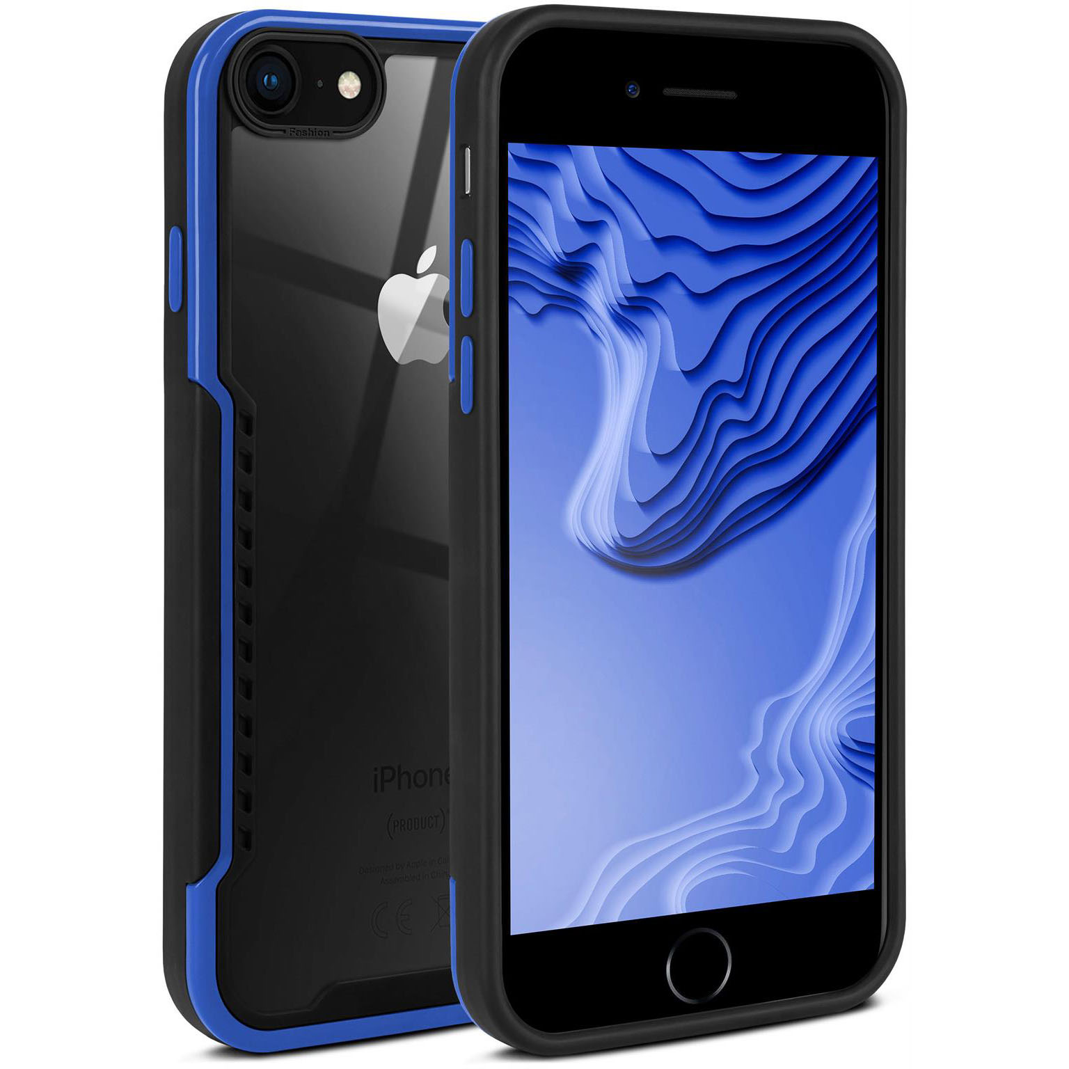 ONEFLOW Vanguard Case iPhone 8 Bumper durchsichtig – Weiteres Produktbild 1