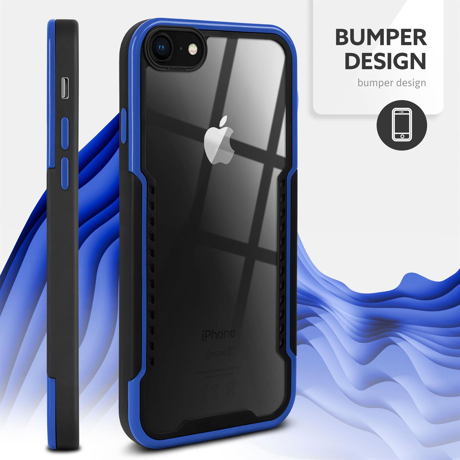 ONEFLOW Vanguard Case iPhone 8 Bumper durchsichtig – Weiteres Produktbild 3