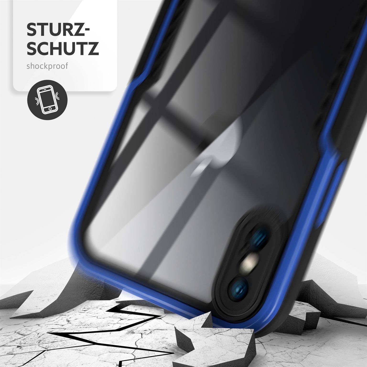 ONEFLOW Vanguard Case iPhone X Bumper durchsichtig – Weiteres Produktbild 3