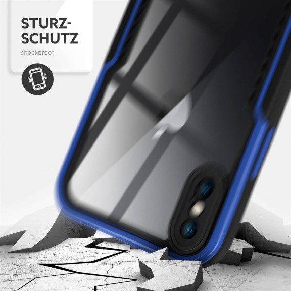 ONEFLOW Vanguard Case iPhone X Bumper durchsichtig – Weiteres Produktbild 4