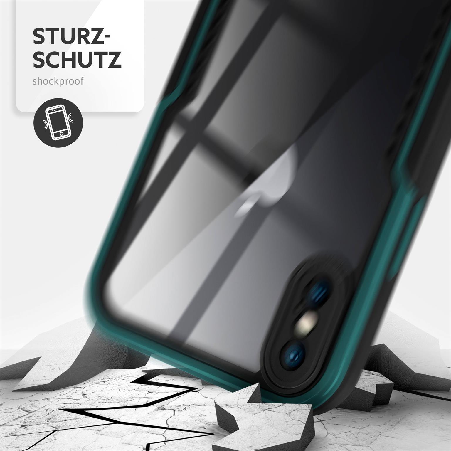 ONEFLOW Vanguard Case iPhone X Bumper durchsichtig – Weiteres Produktbild 4 ONEFLOW Vanguard Case iPhone X Bumper durchsichtig – Weiteres Produktbild 4