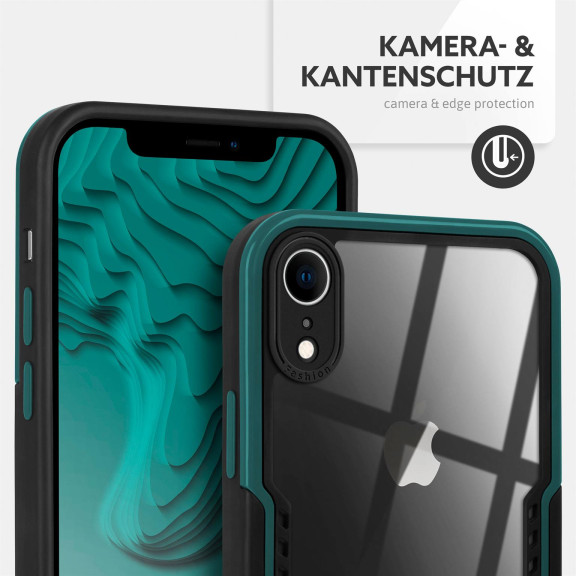 ONEFLOW Vanguard Case iPhone XR Bumper durchsichtig – Weiteres Produktbild 2 ONEFLOW Vanguard Case iPhone XR Bumper durchsichtig – Weiteres Produktbild 2